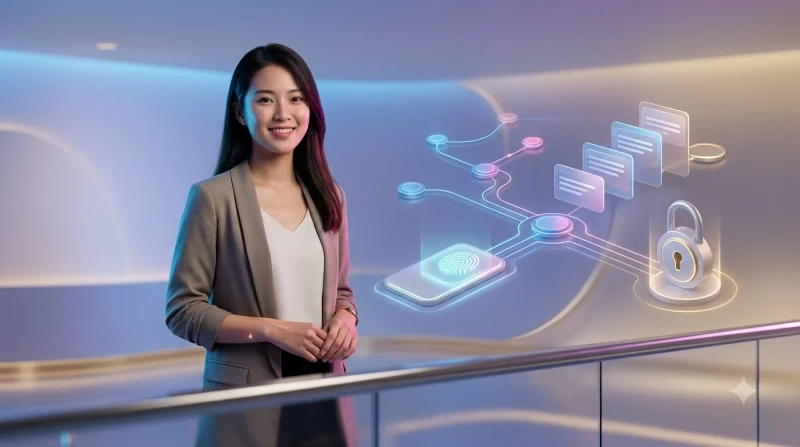 Ảnh minh họa quy trình đăng nhập SC88 an toàn với máy tính và điện thoại xác minh bảo mật