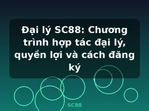 Đại lý SC88: Chương trình hợp tác đại lý, quyền lợi và cách đăng ký - SC88