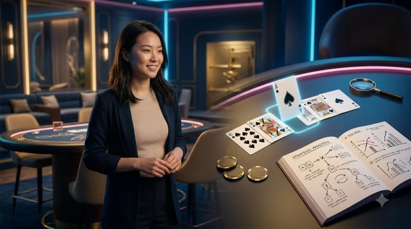 Minh họa lỗi thường gặp khi đánh giá thứ tự bài poker và cách nhận biết trên nền casino