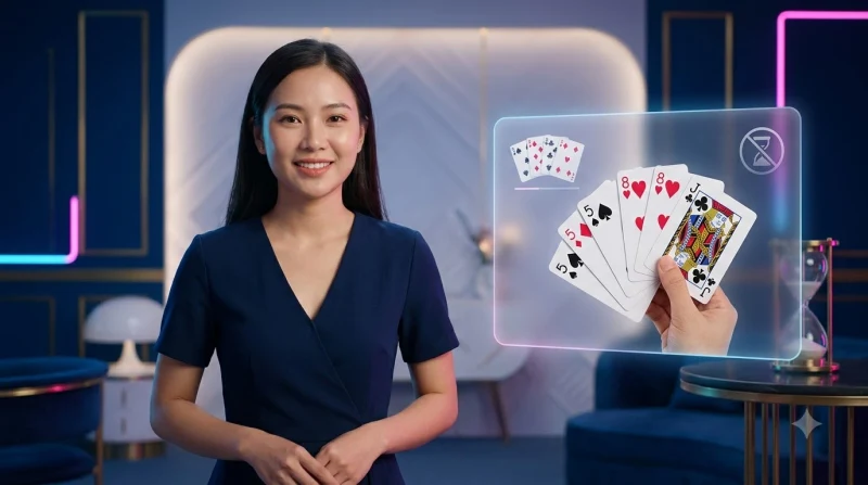 Minh họa người chơi mới nhận diện lỗi thường gặp khi chơi phỏm